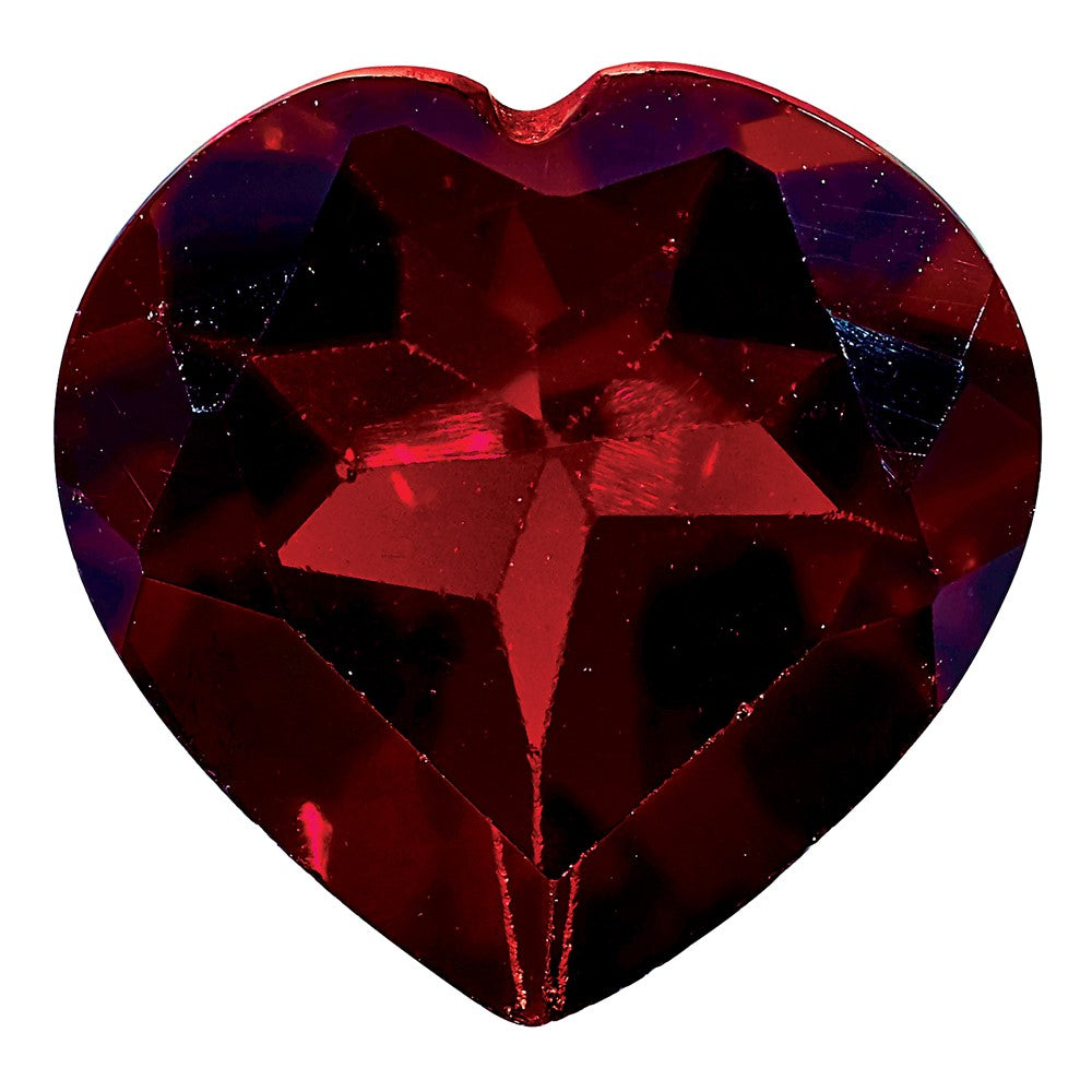 Gemstone Garnet Aa Quality 6mm Heart