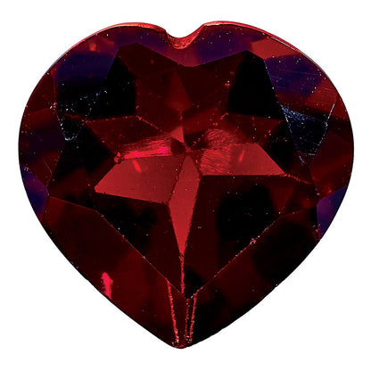 Gemstone Garnet Aa Quality 6mm Heart