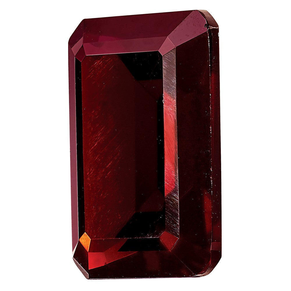 Gemstone Garnet Aa Quality 9X7mm Emerald Cut