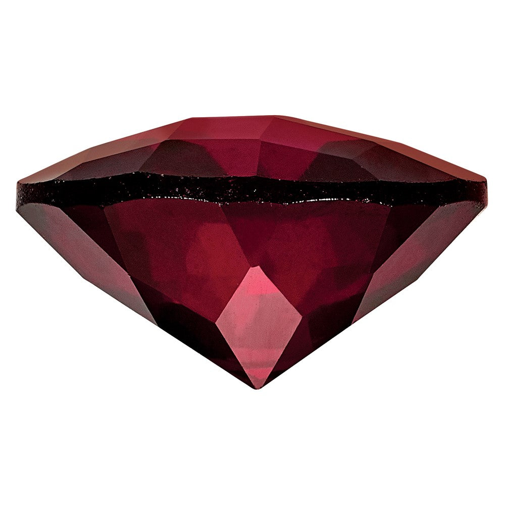 Gemstone Garnet Aa Quality 9mm Round Checkerboard