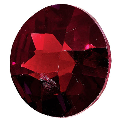 Gemstone Garnet Aa Quality 7mm Round Checkerboard