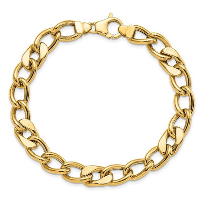 8.5 Inch 14K Polished Fancy Link Men'S Bracelet