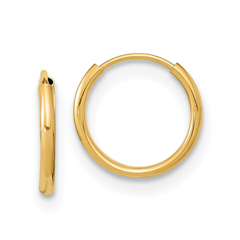 14K Yellow Gold Madi K Endless Hoop Earrings