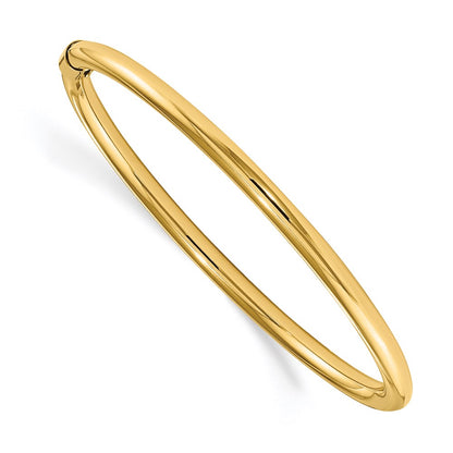 14K Yellow Gold Madi K 2.5mm Slip On Baby Bangle