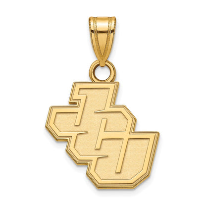 Gold Plated Sterling Silver Logoart John Carroll University Small Pendant