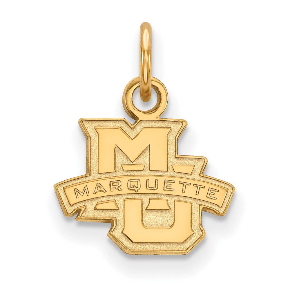 14K Yellow Gold Logoart Marquette University Extra Small Pendant