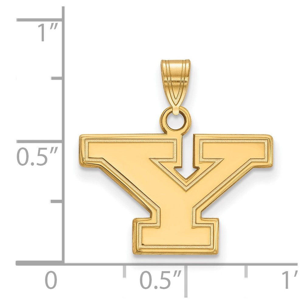 10K Yellow Gold Logoart Youngstown State University Letter Y Small ...