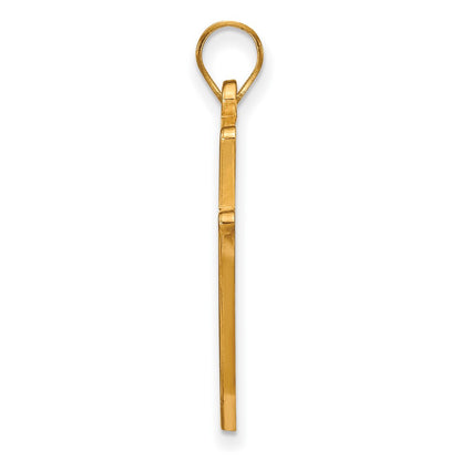 Gold Plated Sterling Silver Logoart Southern University Jaguars Extra Large Pendant