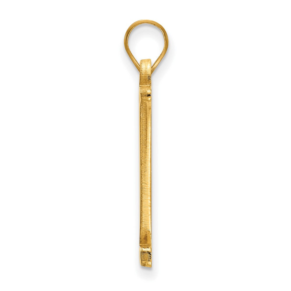 Gold Plated Sterling Silver Gp Logoart Vanderbilt University Large Pendant