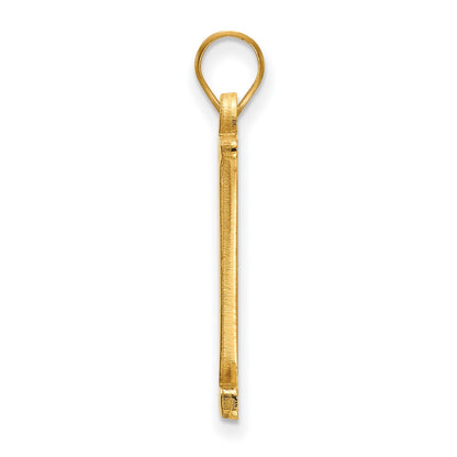 Gold Plated Sterling Silver Gp Logoart Vanderbilt University Large Pendant