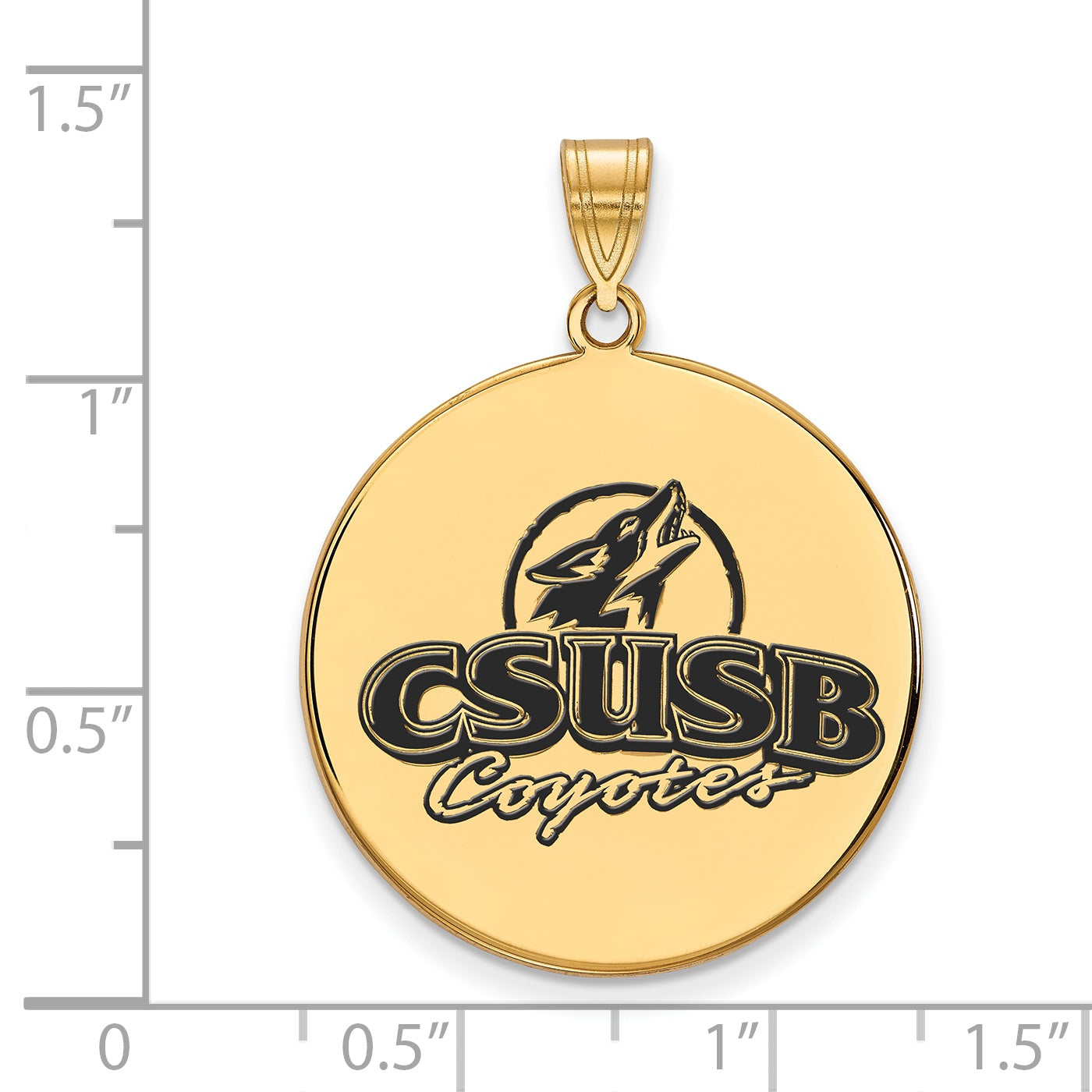 Gold Plated Sterling Silver Logoart California State University San ...