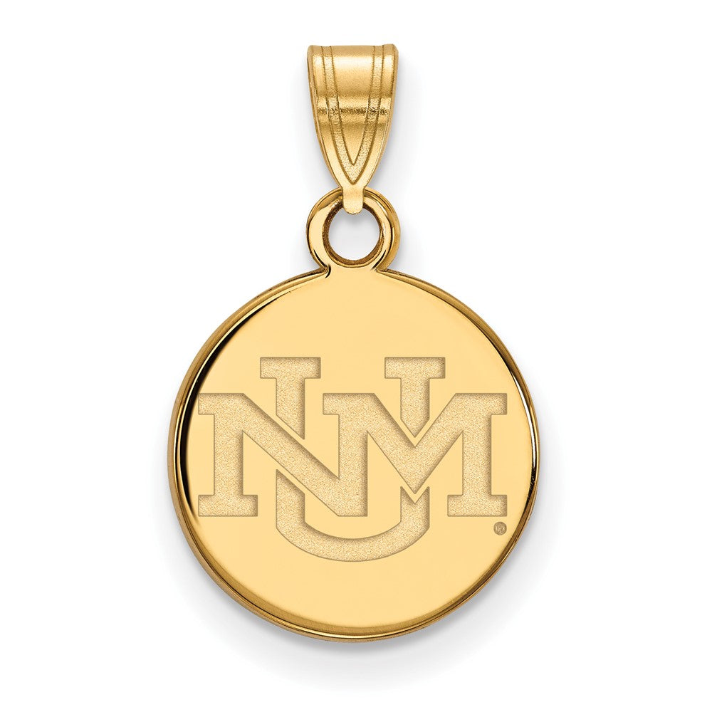 10K Yellow Gold Logoart University Of New Mexico Small Pendant