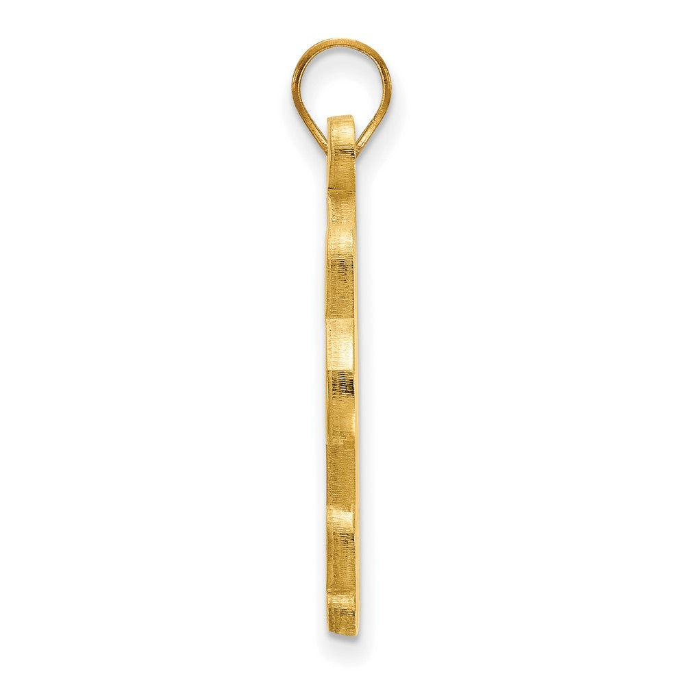 14K Yellow Gold Logoart University Of Pittsburgh Extra Large Pendant