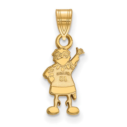 14K Yellow Gold Logoart University Of South Carolina Mascot Small Pendant