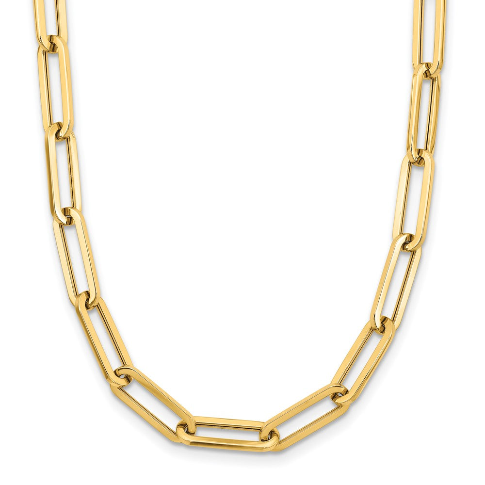 14K Yellow Gold Polished Fancy Link Necklace