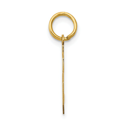 14k Yellow Gold 14k Medium Polished Number 5 Charm