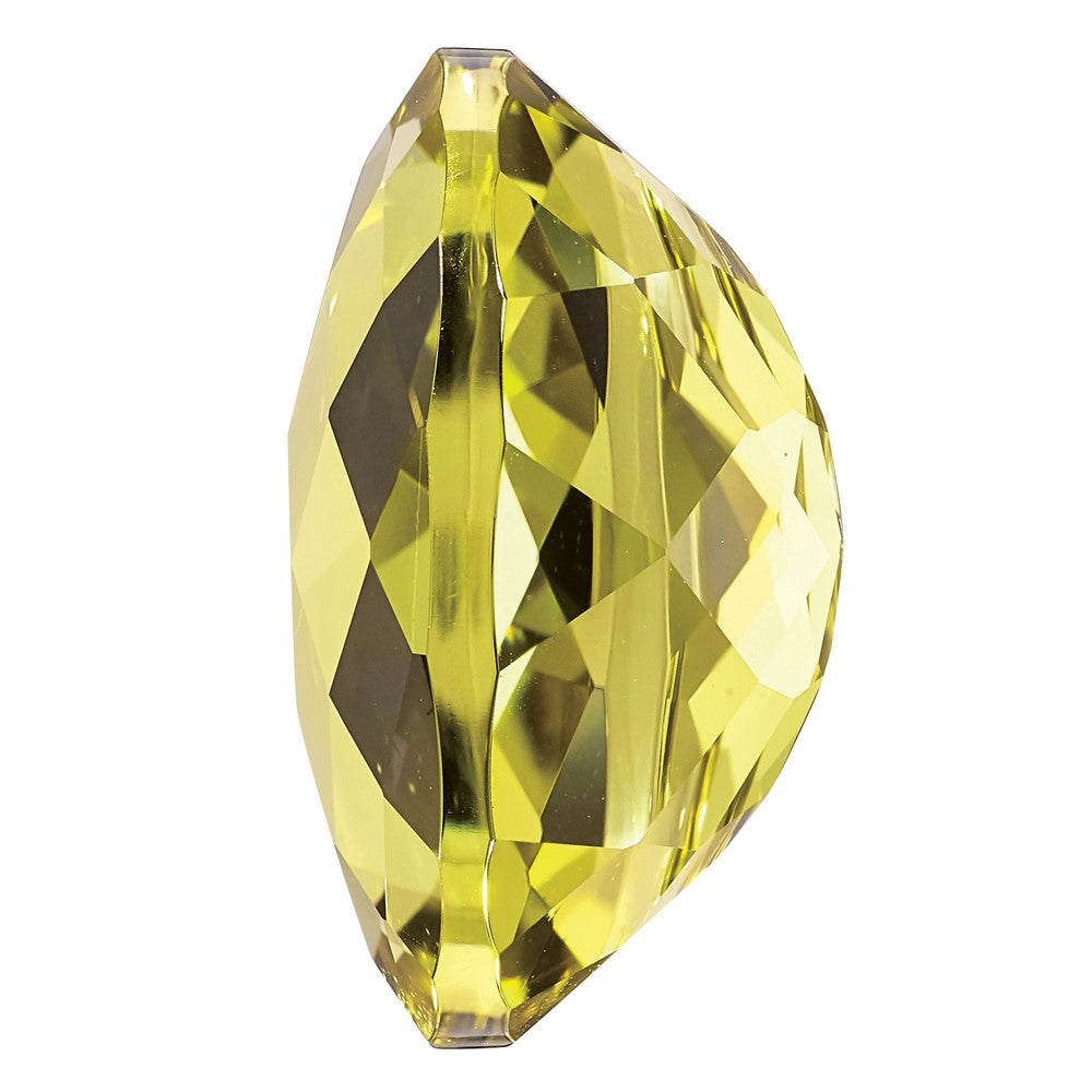 Gemstone Lemon Quartz Aa Quality 8X6mm Oval Checkerboard