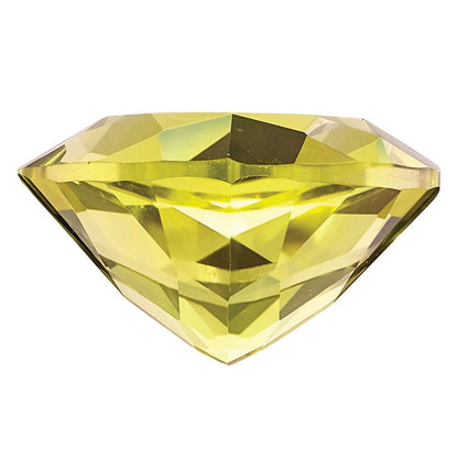Gemstone Lemon Quartz Aa Quality 10mm Trillion