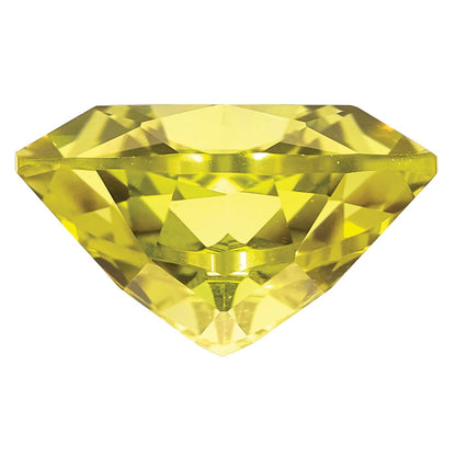Gemstone Lemon Quartz Aa Quality 10mm Trillion