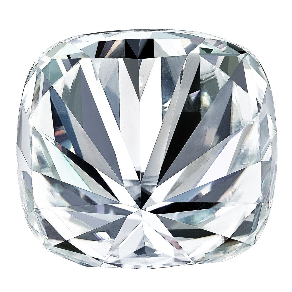 Gemstone Moissanite Pure Light D-E-F Color 9mm Cushion