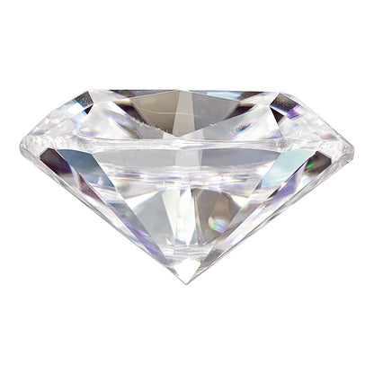 Gemstone Moissanite True Light G-H-I Color 8X6mm Long Cushion