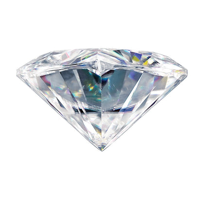 Gemstone Moissanite Pure Light D-E-F Color 9mm Heart