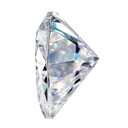 Gemstone Moissanite Pure Light D-E-F Color 9mm Heart