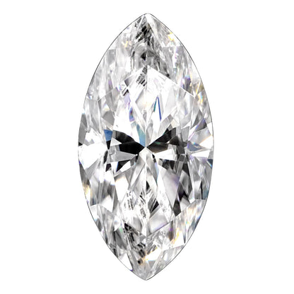 Gemstone Moissanite True Light G-H-I Color 12X6mm Marquise