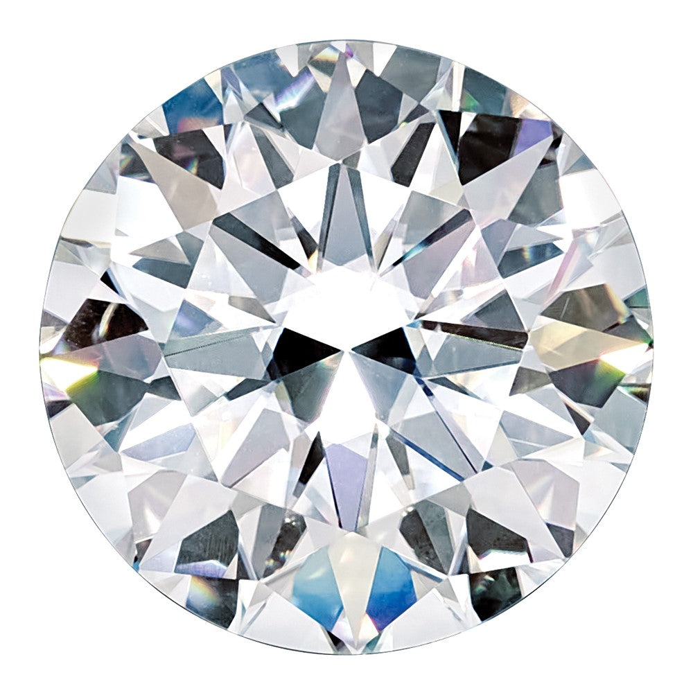 Gemstone Moissanite Pure Light D-E-F Color 5.5mm Round Diamond Cut