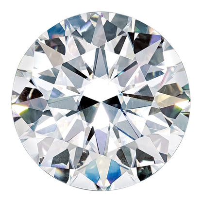 Gemstone Moissanite Pure Light D-E-F Color 5.5mm Round Diamond Cut