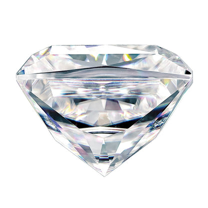 Gemstone Moissanite Pure Light D-E-F Color 8mm Square Brilliant