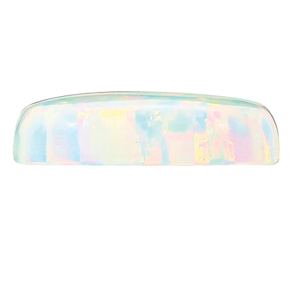 Gemstone Imitation White Opal 4mm Cushion Cabochon