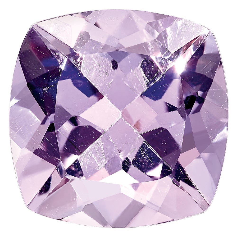 Gemstone Rose De France Quartz Aa Quality 12mm Antique Cushion
