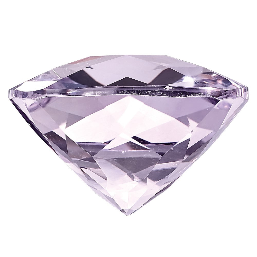 Gemstone Rose De France Quartz Aa Quality 10mm Cushion Checkerboard