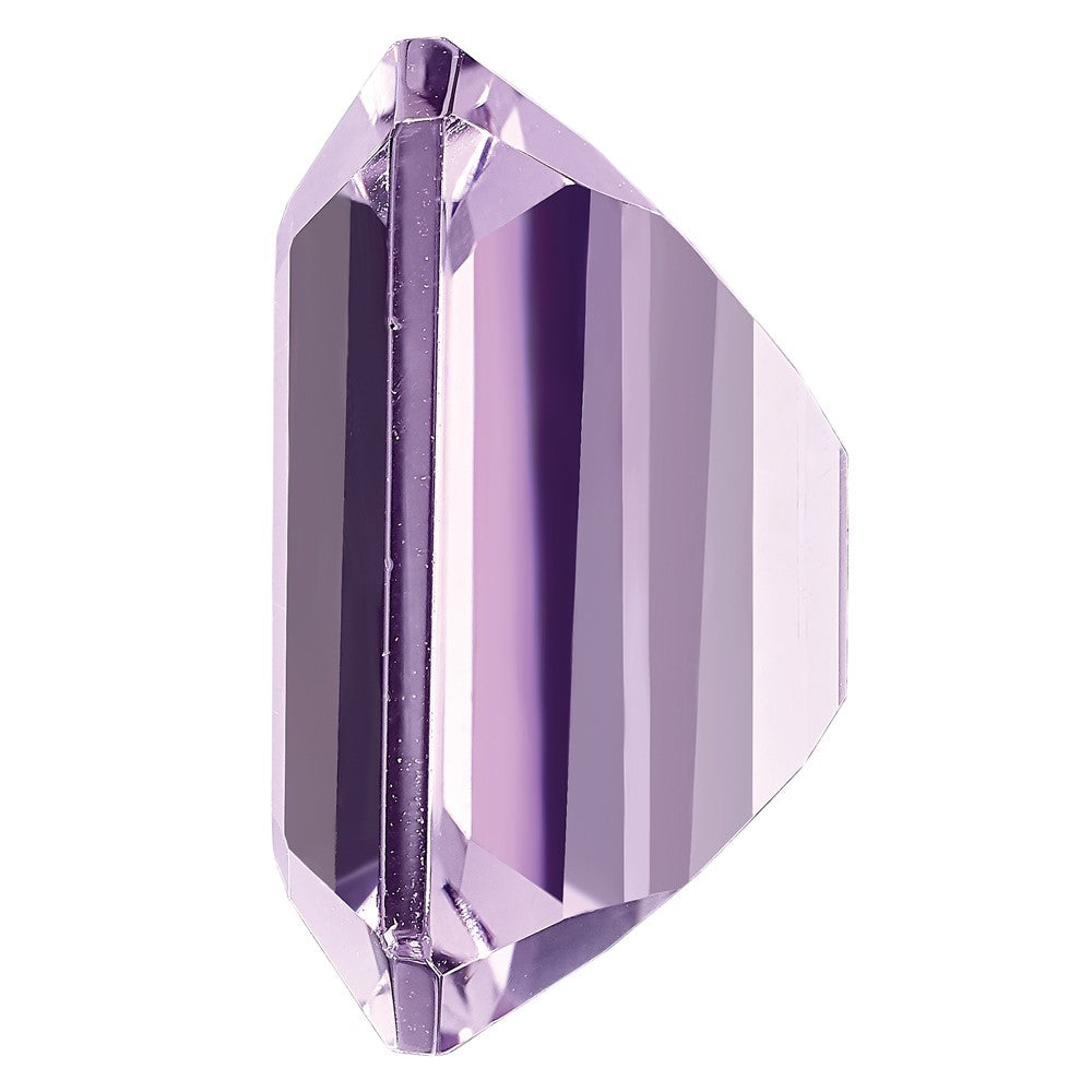 Gemstone Rose De France Quartz Aa Quality 12X10mm Emerald Cut