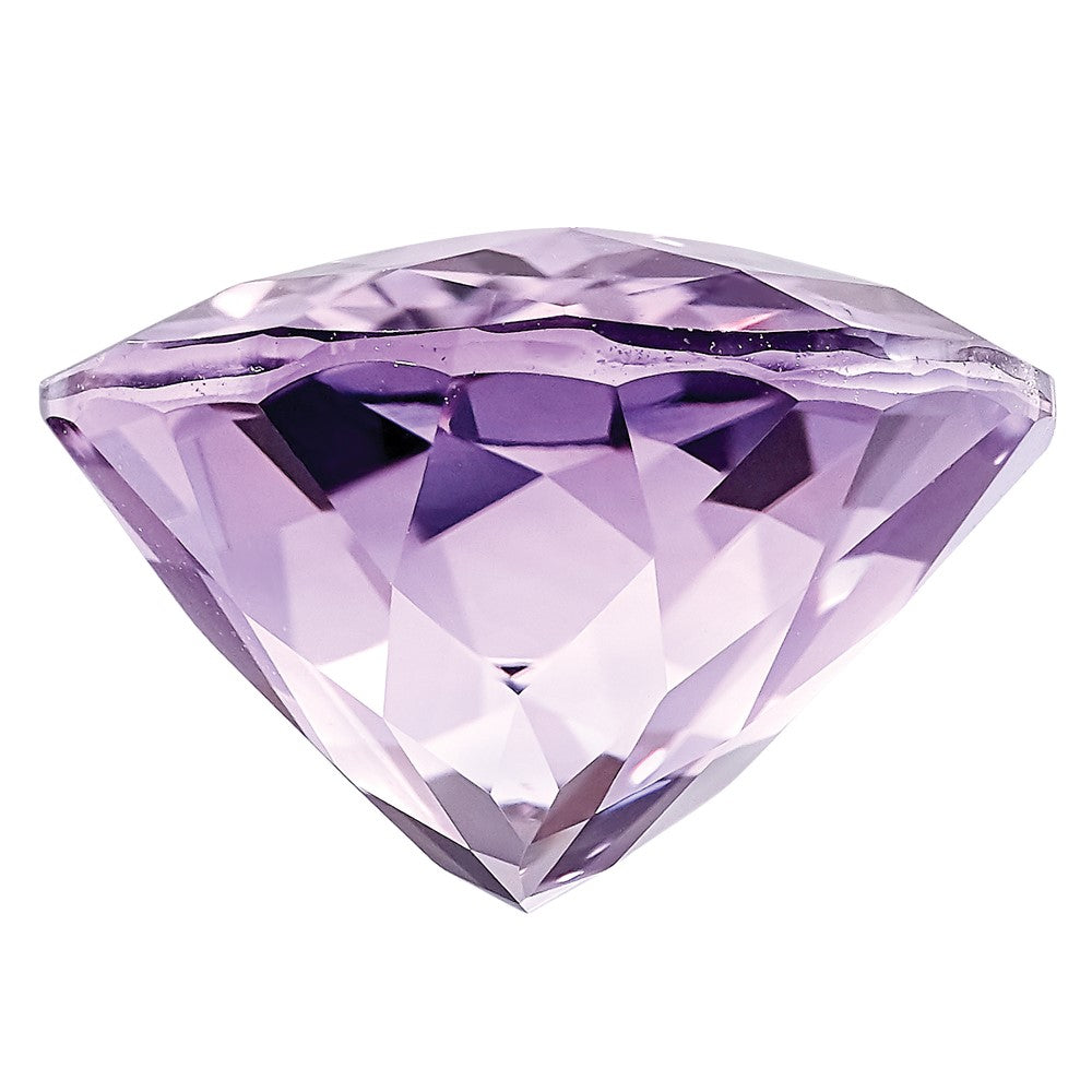 Gemstone Rose De France Quartz Aa Quality 10X8mm Oval Checkerboard