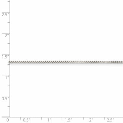 42 Inch Sterling Silver 1.1mm Box Chain Necklace