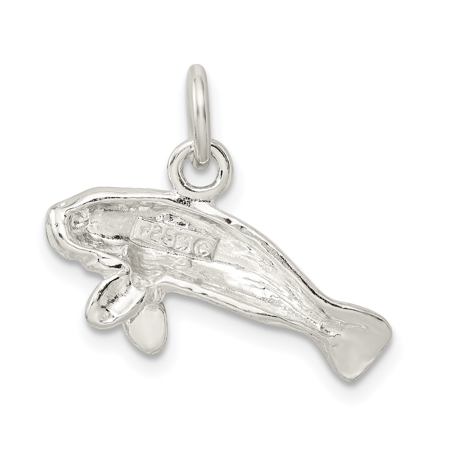 Sterling Silver Manatee Charm