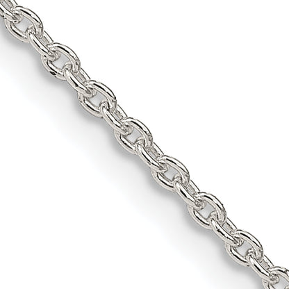 24 Inch Sterling Silver 1.95mm Cable Chain Necklace
