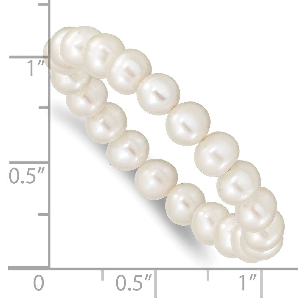 Fashion Madi K 5-6mm Freshwater Cultured Pearl Children'S Stretch Bracelet
