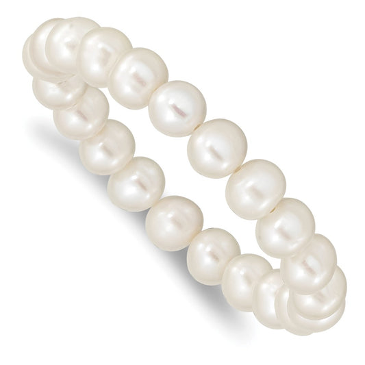 Fashion Madi K 5-6mm Freshwater Cultured Pearl Children'S Stretch Bracelet
