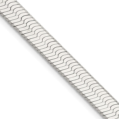 20 Inch Sterling Silver 8mm Magic Herringbone Chain Necklace