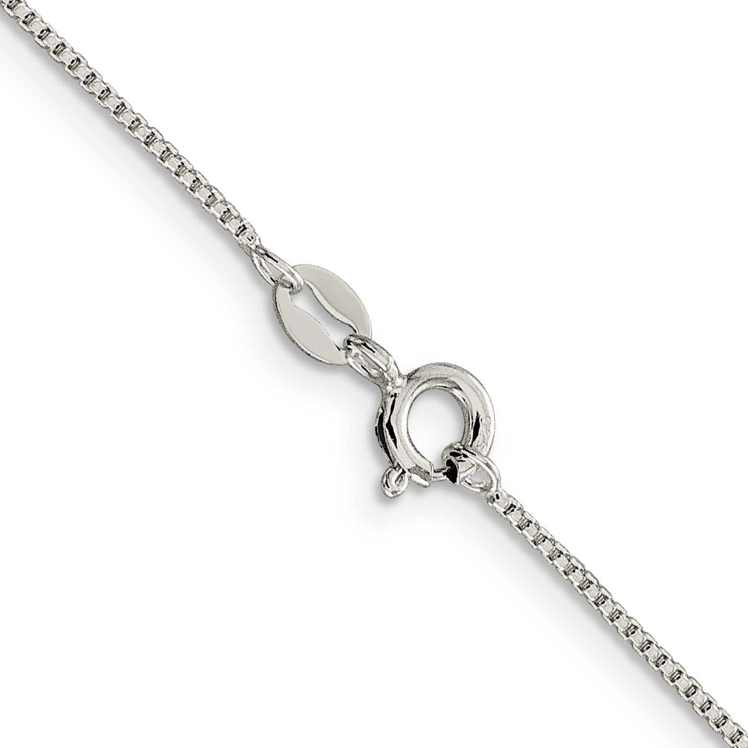 42 Inch Sterling Silver 1mm Round Box Chain Necklace