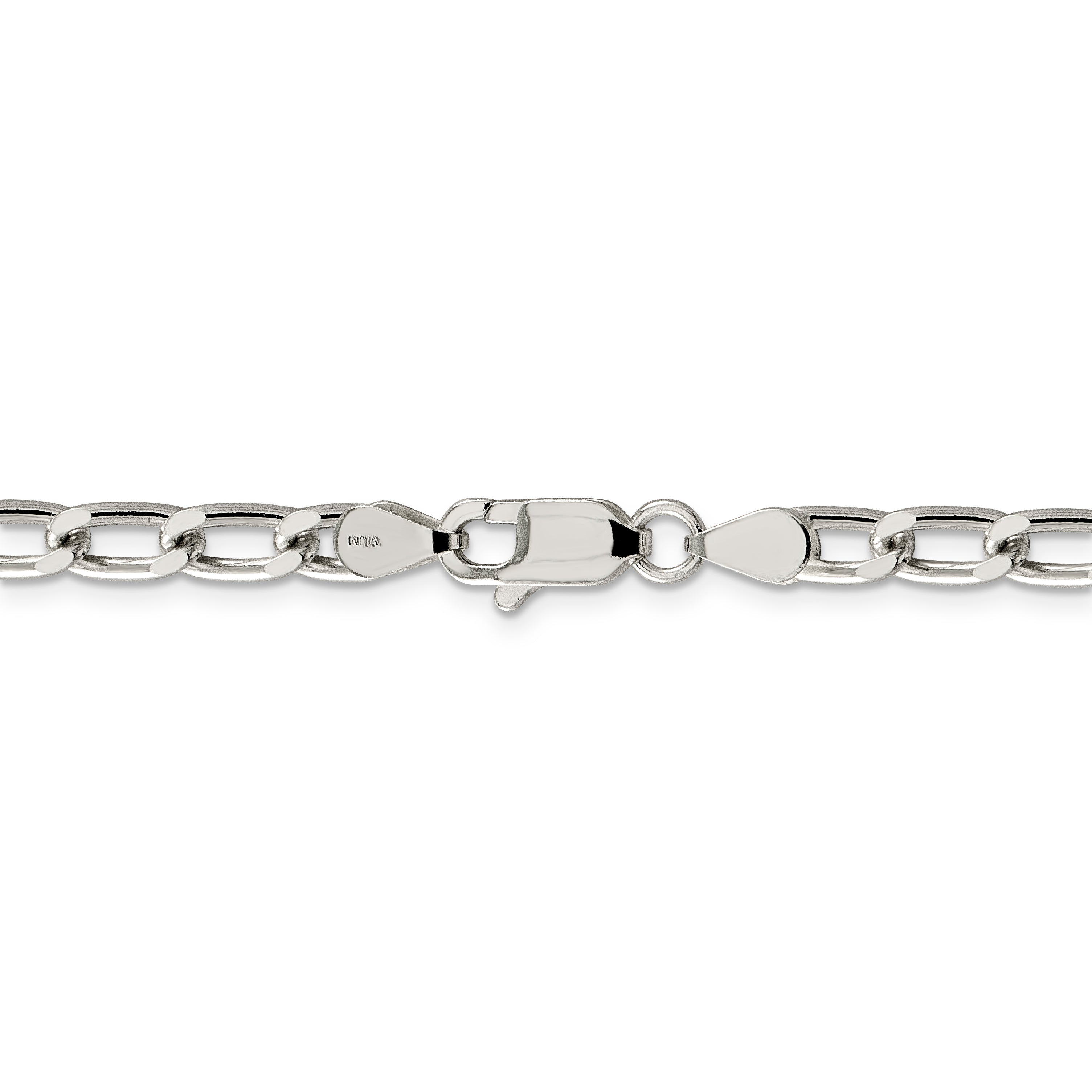 20 Inch Sterling Silver 5.1mm Open Link Chain Necklace