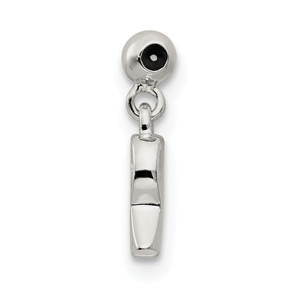 Sterling Silver Mio Memento Letter R Dangle Initial Charm