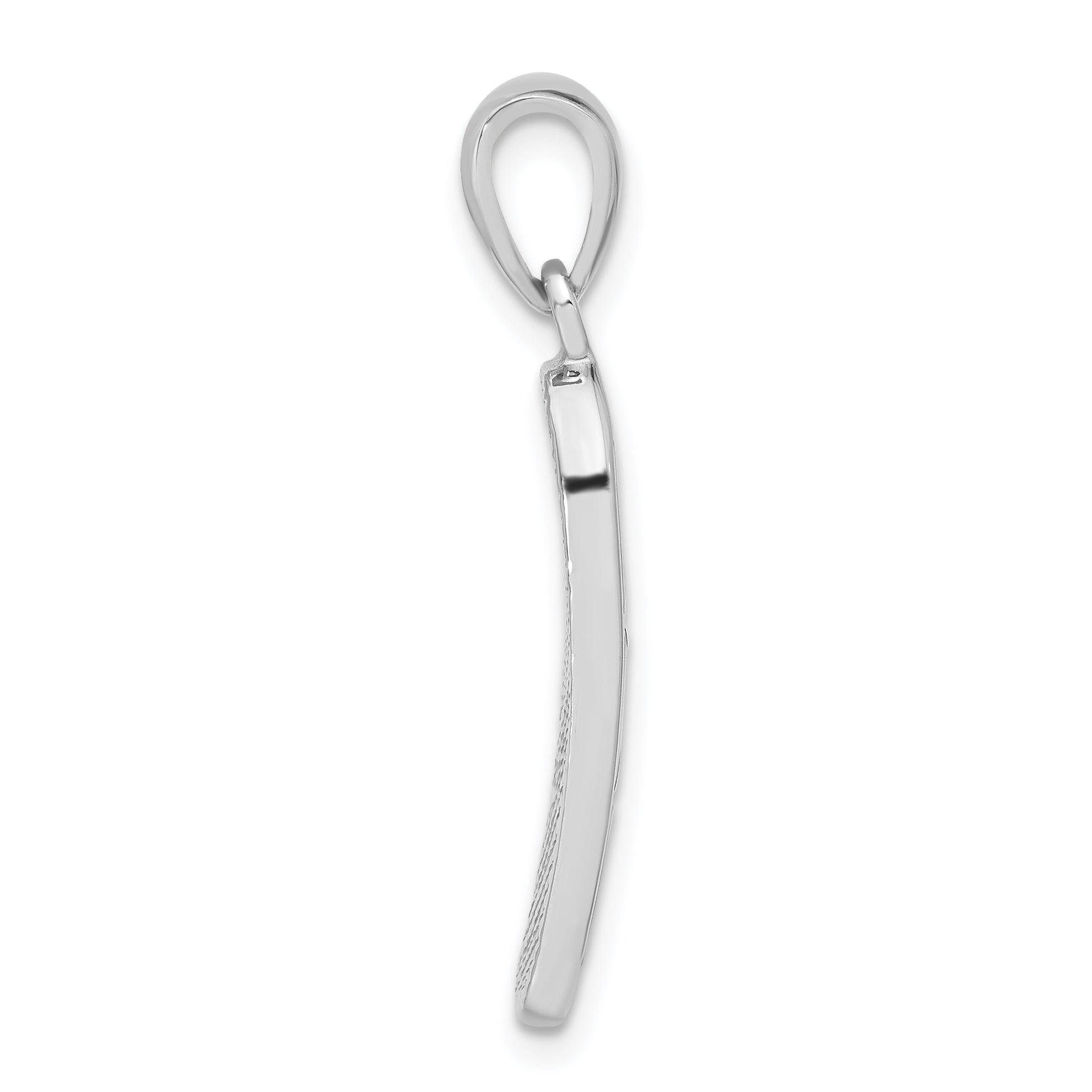 Sterling Silver Pink Mother Of Pearl Pendant