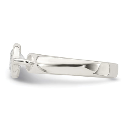 Sterling Silver Cz Ring