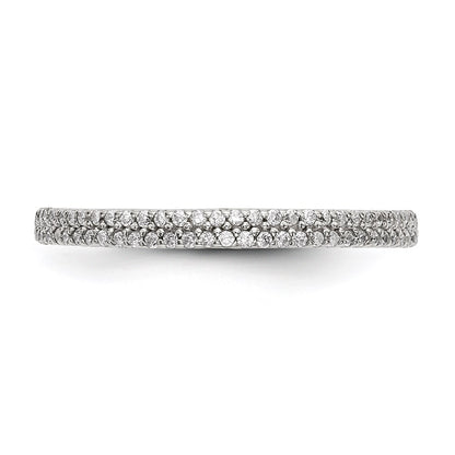 Sterling Silver Cz Ring