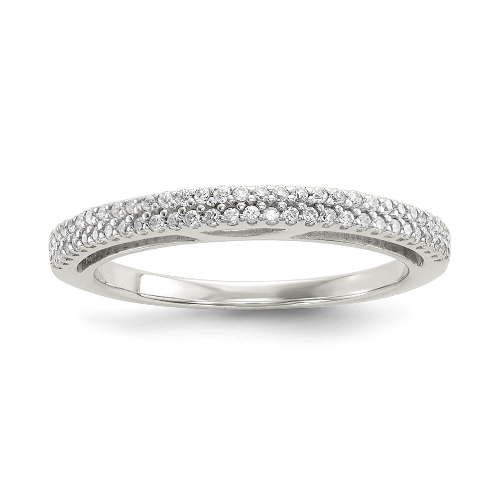 Sterling Silver Cz Ring