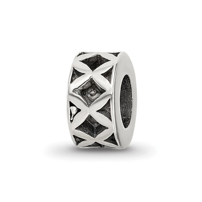Sterling Silver Reflections X Spacer Bead